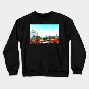 Coney Island from the N Train Crewneck Sweatshirt